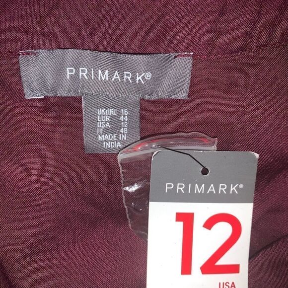 Primark Collarless Button Front Top - Picture 5 of 6